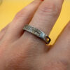 Uk size T, sterling silver ring #133