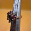 Natural Tourmaline Ring, 925 sterling silver, multi color natural tourmaline ring Uk size K#133