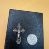 Vintage sterling silver religious cross#134