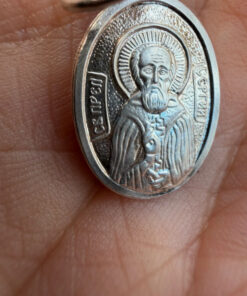 925 Sterling Silver Pendant – Saint Sergius #134