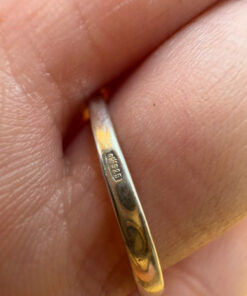 Sterling silver ring Uk size L