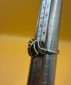 Soviet silver 875 ring Uk size O