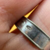 Silver ring “Save and Protect” (protective), size O #143