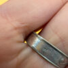 Silver ring “Save and Protect” (protective), size O #143
