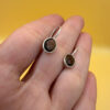 Smoky quartz silver vintage #118