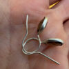Smoky quartz silver vintage #118