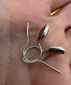 Smoky quartz silver vintage