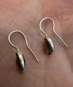 Smoky quartz silver vintage