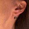 Smoky quartz silver vintage #118