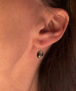 Smoky quartz silver vintage