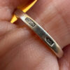 Vintage Soviet Ukraine Sterling silver ring Uk size S#6