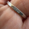 Vintage Soviet Latvia Sterling silver ring Uk size M#6