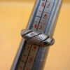 Vintage Soviet Latvia Sterling silver ring Uk size M#6