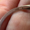 Incredible ring with high-quality cubic zirconia, size S, 925 sterling silver.#10