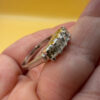 Incredible ring with high-quality cubic zirconia, size S, 925 sterling silver.#10
