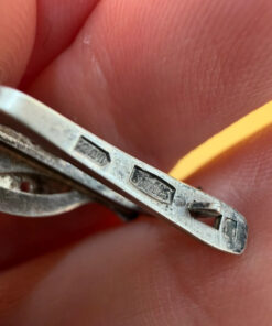 Soviet 60s sterling silver earrings