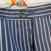 Men’s Vintage Soviet Ukrainian Striped Cotton Trousers – UK 38 / W32 Regular