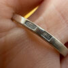 Soviet 875 silver ring Uk size S#138