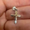 Incredible Sterling silver cross#101