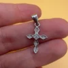 Incredible Sterling silver cross#101