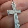 Vintage Sterling silver cross#101