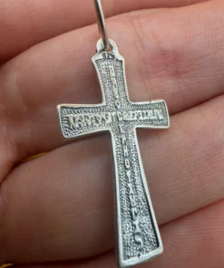 Vintage Sterling silver cross#101