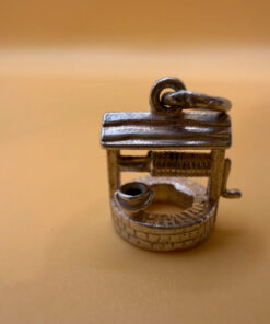 Pendant “Silver Well”, miniature, vintage#140