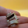 Pendant “Silver Well”, miniature, vintage#140