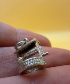 Pendant “Silver Well”, miniature, vintage