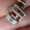 Pendant “Silver Well”, miniature, vintage#140