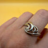 Soviet sterling silver ring size O#101
