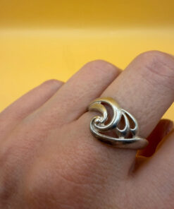 Soviet sterling silver ring size O