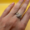 Soviet sterling silver ring size O#101