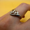 Soviet sterling silver ring size O#101