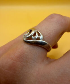Soviet sterling silver ring size O