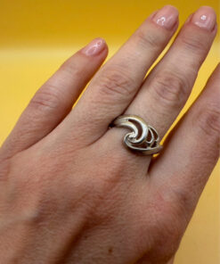 Soviet sterling silver ring size O