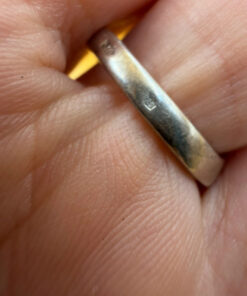 Soviet sterling silver ring size O