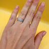 Sterling silver ring Uk size K