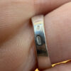 Sterling silver ring Uk size K