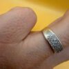 Sterling silver ring Uk size K