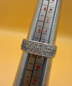 Sterling silver ring Uk size K