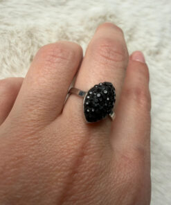 Very beautiful ring size P, sterling silver #103