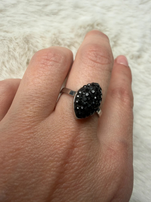 Very beautiful ring size P, sterling silver #103