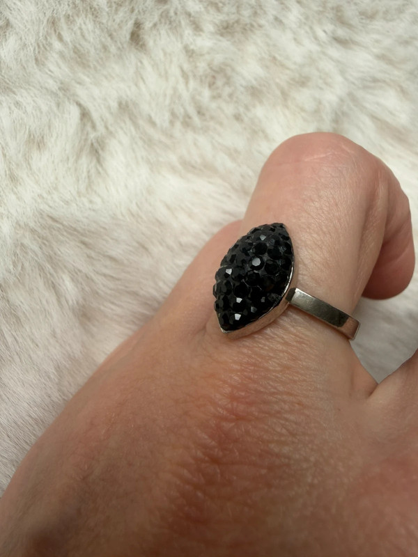 Very beautiful ring size P, sterling silver #103