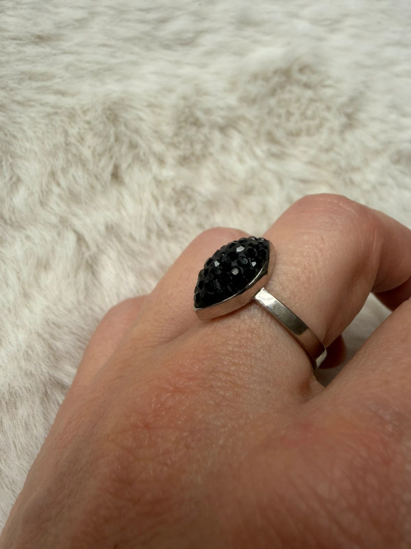 Very beautiful ring size P, sterling silver #103