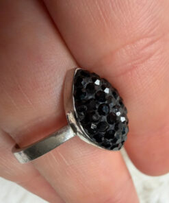 Very beautiful ring size P, sterling silver
