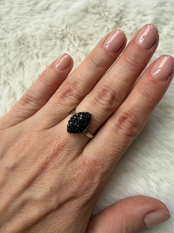 Very beautiful ring size P, sterling silver #103
