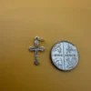 Protective silver hallmark, with a cross mark, starting from the 5th assay standard#32