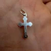 Protective silver hallmark, with a cross mark, starting from the 5th assay standard#32