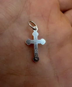 Protective silver hallmark, with a cross mark, starting from the 5th assay standard#32